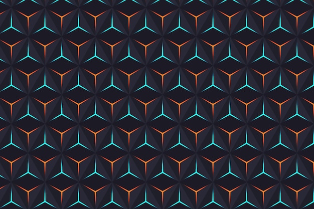 Abstract background with a 3d pattern