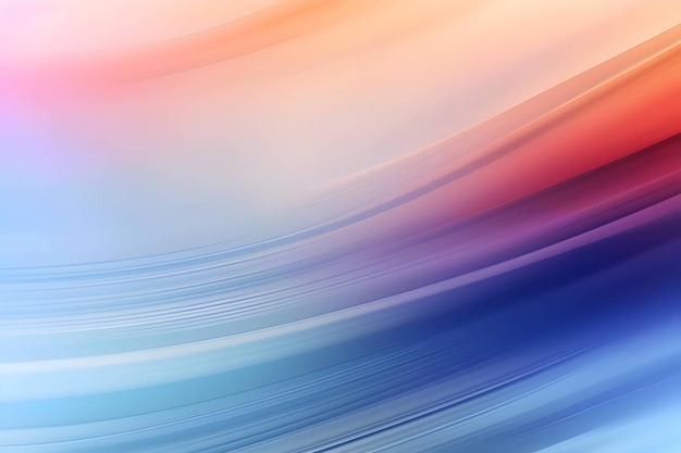 Abstract background with blue and orange color lines