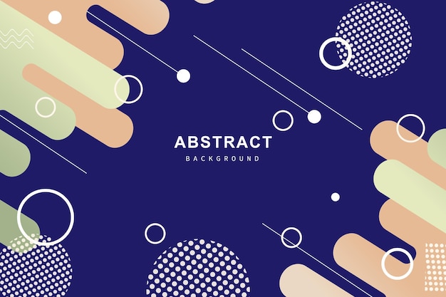 Abstract Background with Circle Elements