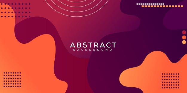 Abstract background with colorful shapes