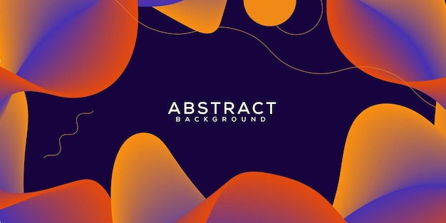 Abstract background with colorful shapes