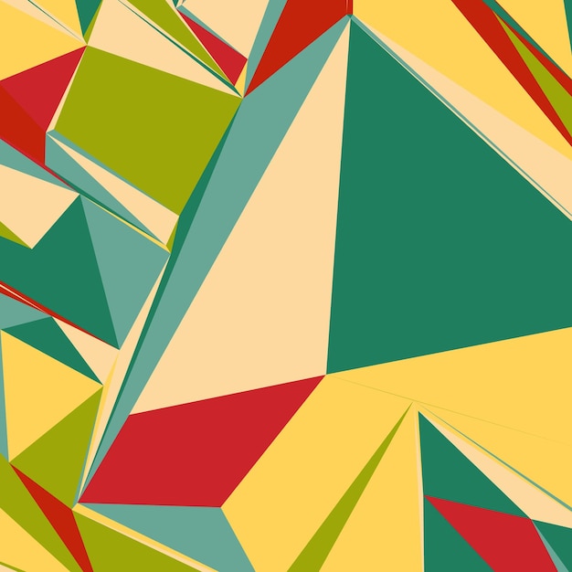 Abstract background with colorful triangles for magazines booklets or mobile lock screen