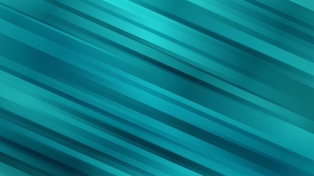 Abstract background with diagonal lines in turquoise colors