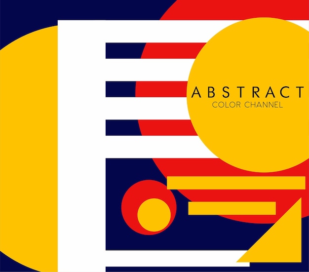 Abstract background with dynamic linear waves Vector illustration in flat minimalistic style