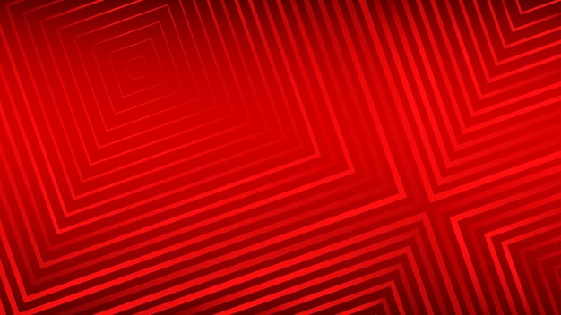 Abstract background with geometric halftone design in red color