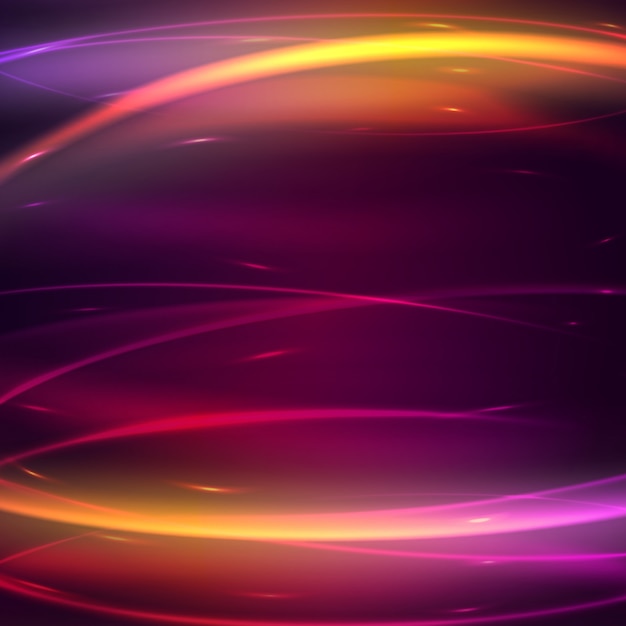 Abstract background with glow effect