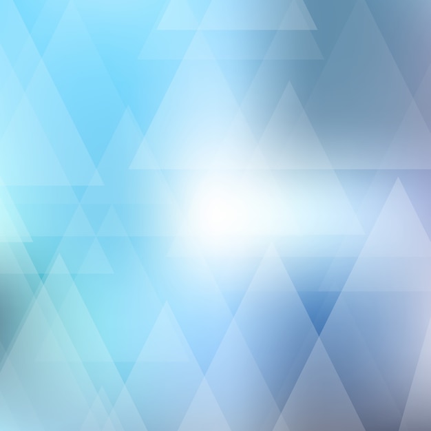 Abstract background with low poly triangular design