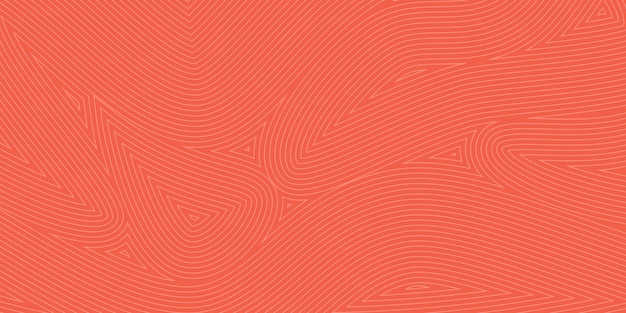 Abstract background with patterns of lines in orange colors