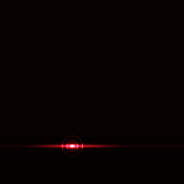 Abstract background with shining red flare in the black space eps 10