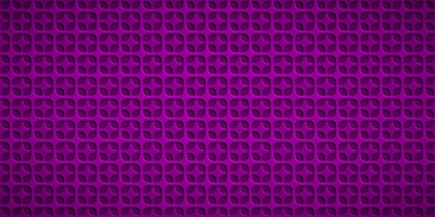 Abstract background with squares holes in purple colors