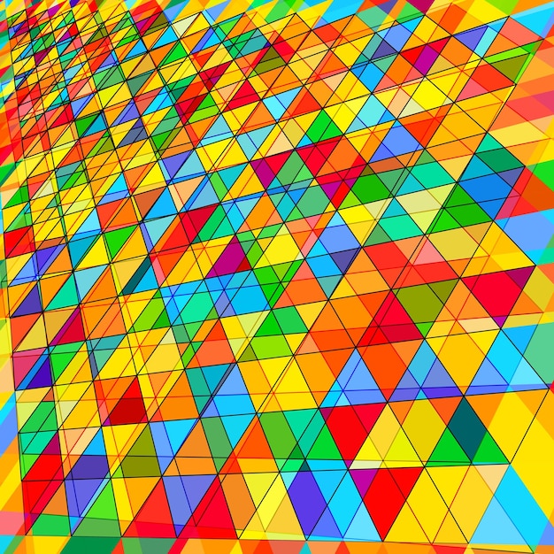 Abstract background with triangular pattern