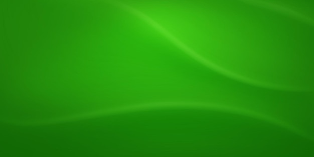 Abstract background with wavy surface in green colors