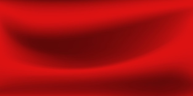 Abstract background with wavy surface in red colors