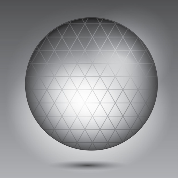 Vector abstract ball of background