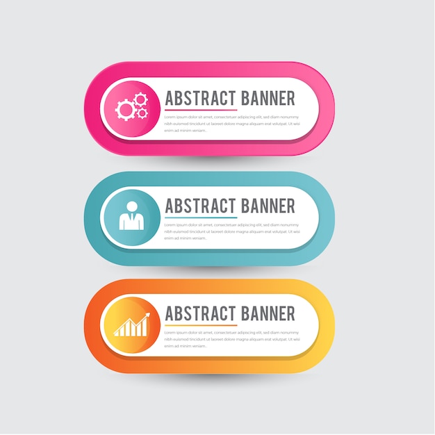 abstract banner