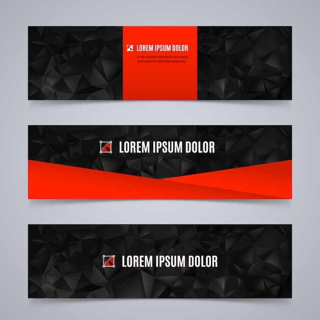 Abstract Banners