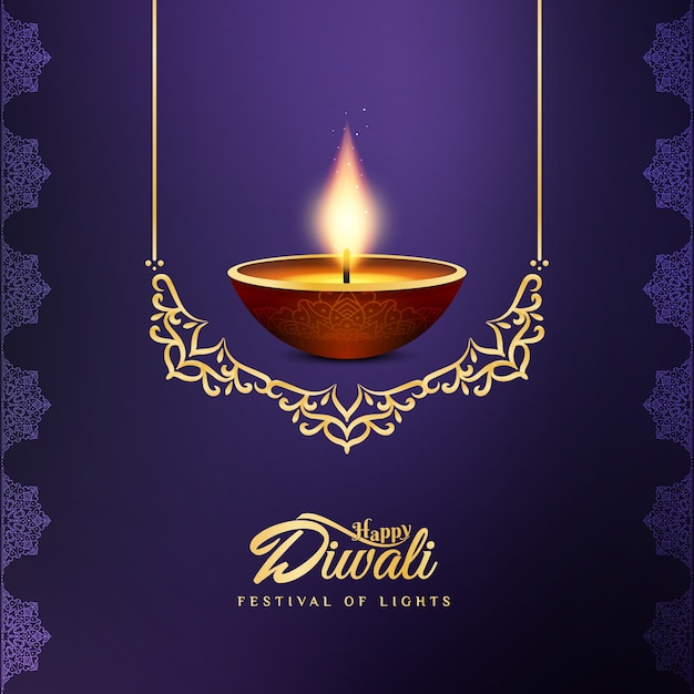 Abstract beautiful Happy Diwali festival background