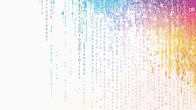 Abstract Binary Code Technology Background