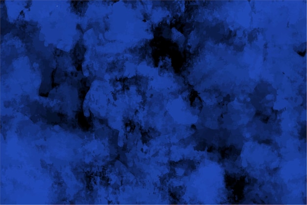 Abstract Black Blue Watercolor Background Texture