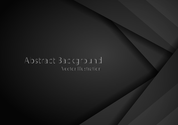 Abstract black with Dark frame template