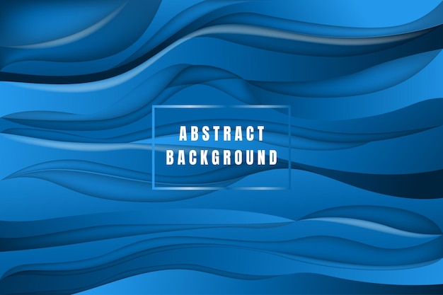 Abstract Blue background design and wallpaper art Free Vector