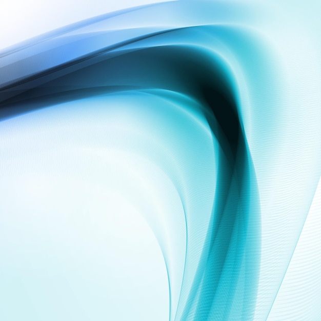 Abstract blue background  futuristic wavy illustration