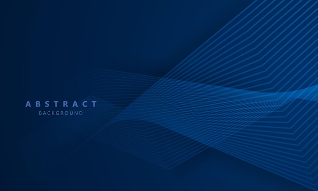 Abstract blue background  with dynamic waves