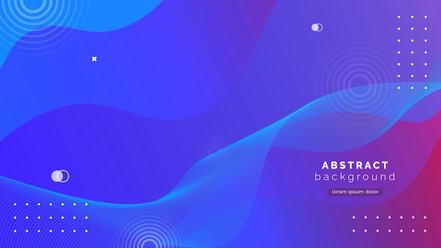 Abstract blue background with gradient shapes