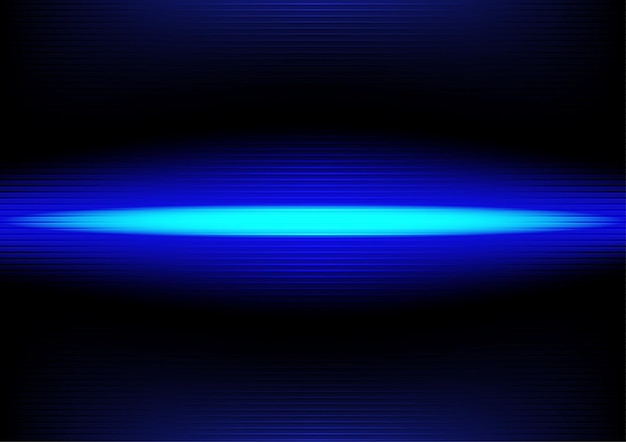 Abstract blue background with lines and neon light for digital technology background