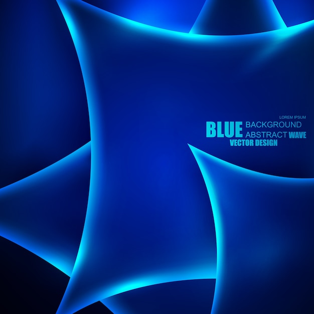 Abstract blue background