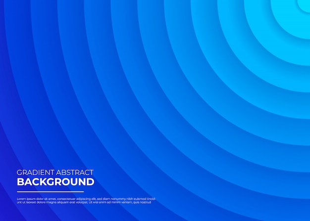 Abstract blue circle background. Minimalist blue circle background.