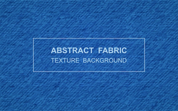 Vector abstract blue fabric texture vector pattern background