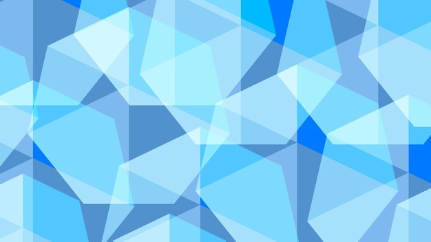 Abstract blue geometric shape pattern background for modern graphic design decoration