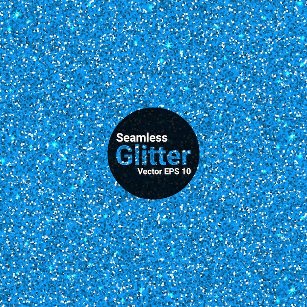 Vector abstract blue glitter background seamless square texture