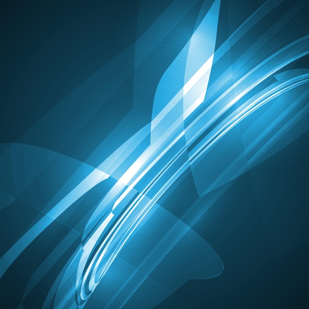 Abstract blue illustration