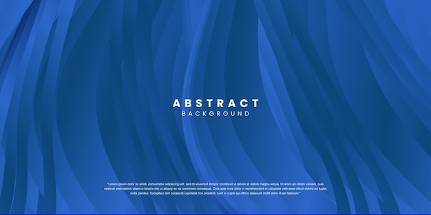 Abstract blue ocean background modern futuristic graphic design