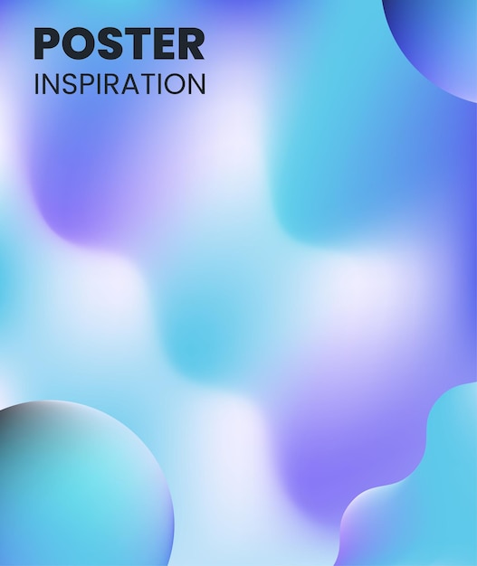 Abstract blue and purple gradient with circle gradient design for creative inspiration