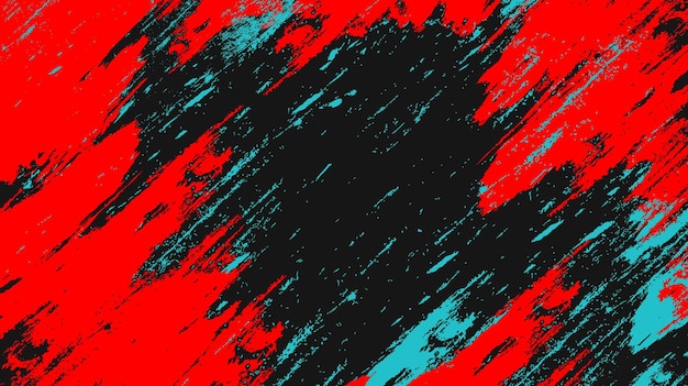 abstract blue and red background