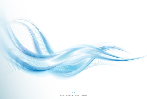 Abstract Blue Stripe Background, water wave concept