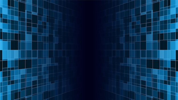 Abstract blue technology background.
Vector illustration