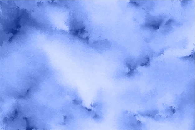 Abstract Blue Watercolor Background Texture