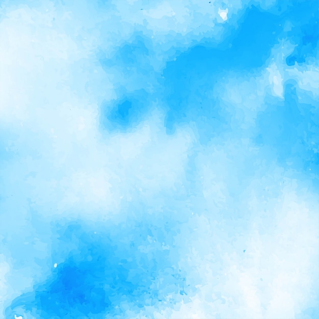 Abstract blue watercolor background