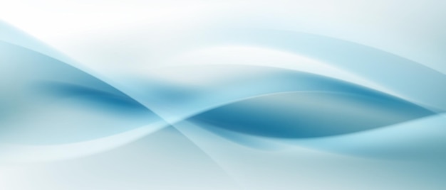 Abstract blue wave background modern vector illustration design