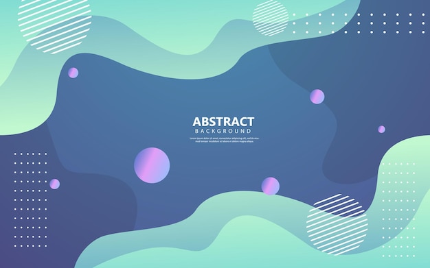 abstract blue wave shape background