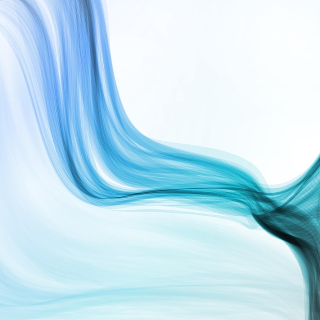 Abstract, blue wave