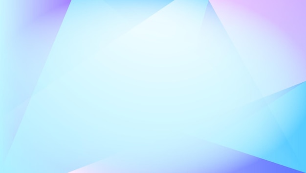 Abstract blue white and pink polygon triangle gradient background vector illustration