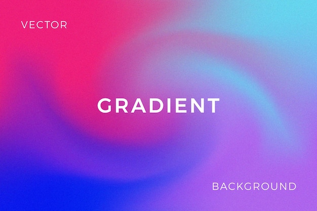 Abstract blurred background with grainy gradient and bright neon colors