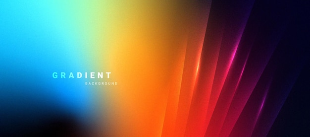 Abstract blurred color gradient background