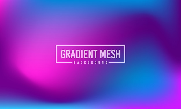 Abstract Blurred Gradient Colorful Background