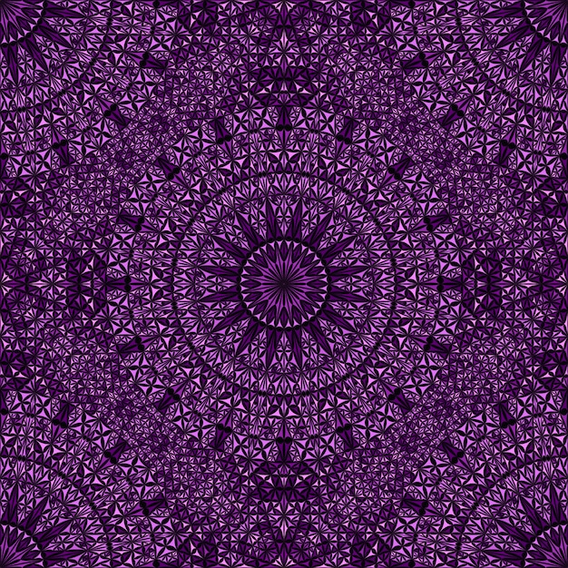 Abstract bohemian seamless oriental mandala mosaic pattern